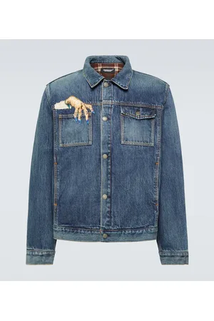 UNDERCOVER Giacca di jeans con perline