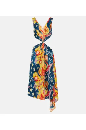 Marni Abito midi con stampa
