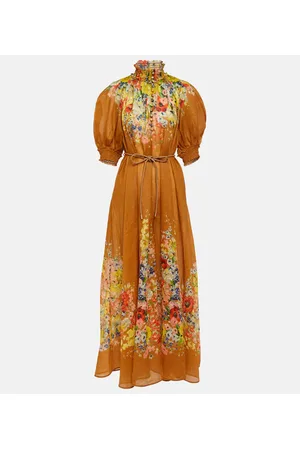 ZIMMERMANN Abito lungo Alight con stampa
