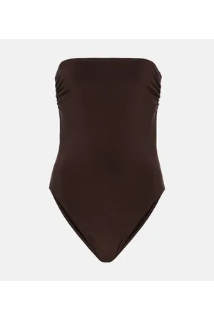 Norma Kamali Costume intero Bishop a fascia