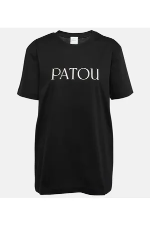 Patou T-shirt in jersey di cotone con logo