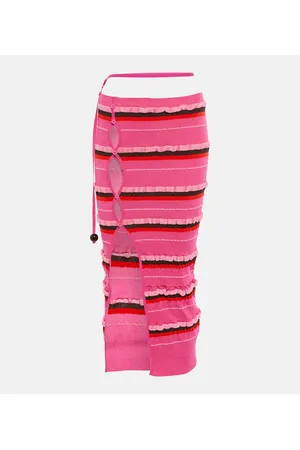 Jacquemus Gonna midi La Jupe Maille Concha