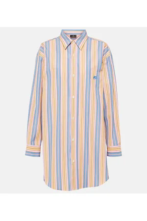 Etro Camicia in cotone a righe