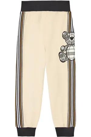 Burberry Pantaloni sportivi Thomas Bear in cotone