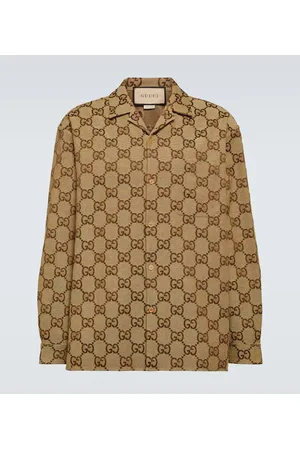 Gucci Camicia Maxi GG in canvas jacquard