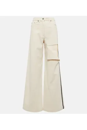 Peter Do Jeans a gamba larga con cut-out