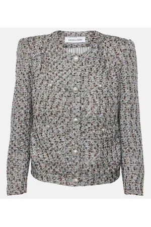 VERONICA BEARD Giacca Ferazia in tweed lamé