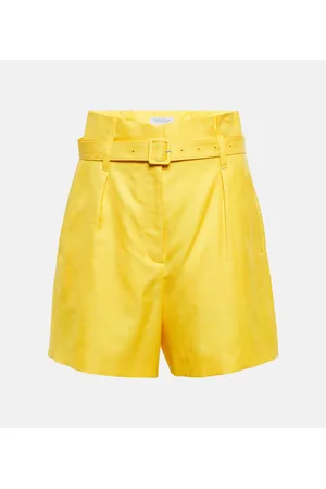 GABRIELA HEARST Shorts Claudio in lana, seta e lino