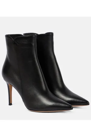 Gianvito Rossi Stivaletti Levy 85 in pelle