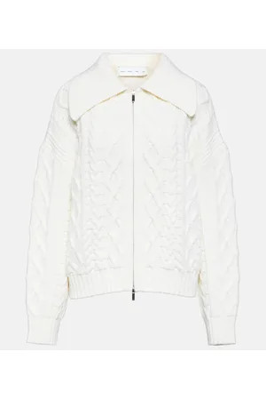 Proenza Schouler White Label - Cardigan in lana a trecce