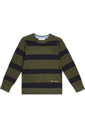 Scotch&Soda Pullover in cotone e lana a righe