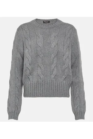 Loro Piana Pullover in cashmere a trecce