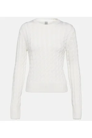 Totême Pullover in lana a trecce