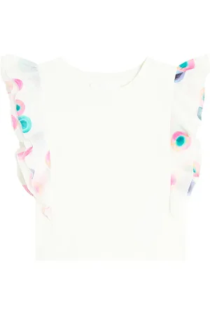 Chloé Chloé Kids Blusa in cotone