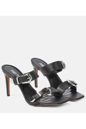PARIS TEXAS Mules Ursula in pelle