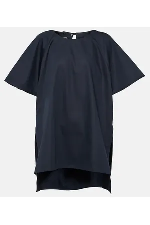 CO T-shirt oversize in tone e seta