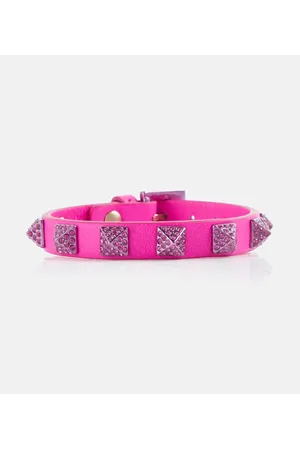 VALENTINO GARAVANI Bracciale Rockstud in pelle
