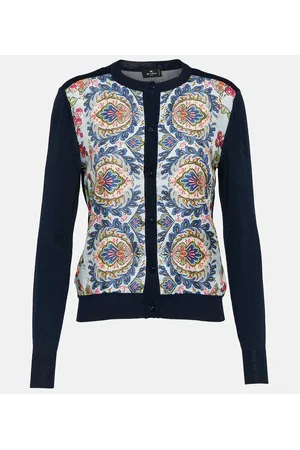 Etro Cardigan in misto seta e cotone