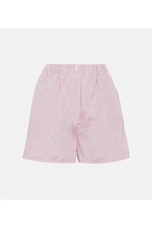 The Frankie Shop Shorts Lui in crêpe a righe