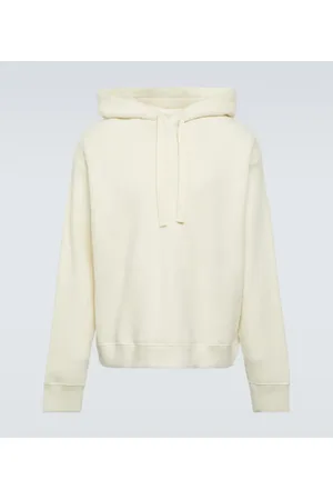 Jil Sander Felpa in alpaca e lana con cappuccio