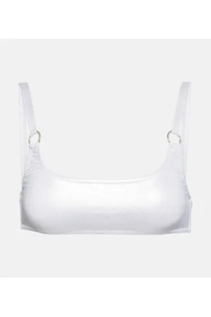 Melissa Odabash Top bikini Bari metallizzato