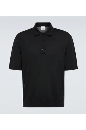 Burberry Polo in lana e seta