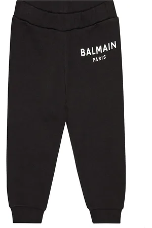 Balmain Baby - Pantaloni sportivi in cotone con logo