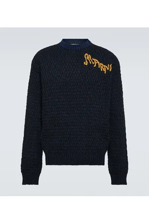 Marni Pullover in lana vergine con logo