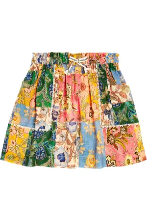 ZIMMERMANN Gonna Junie in cotone patchwork