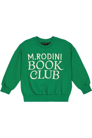 Mini Rodini Felpa in jersey di cotone con stampa
