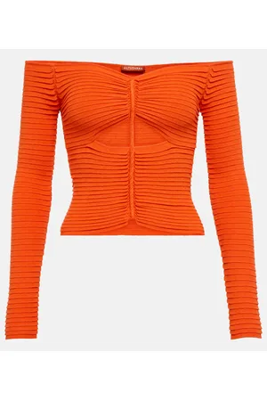 Altuzarra Top in maglia a trecce Adan con cut-out