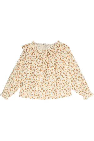 The New Society Blusa Olivia in cotone con stampa