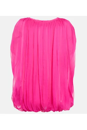 Rick Owens Top in chiffon di seta