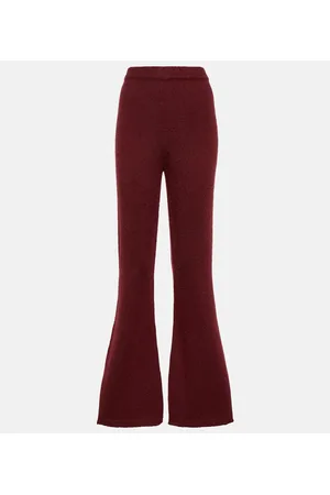 GABRIELA HEARST Pantaloni Niven in cashmere e seta