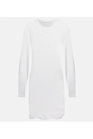 Chloé Chloé Miniabito in lana, cashmere e seta