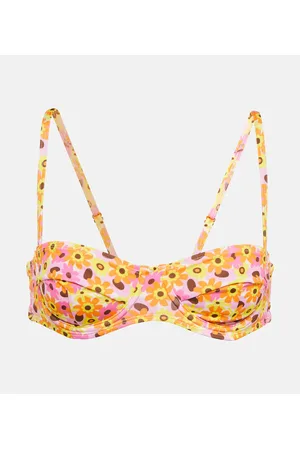 Bananhot Top bikini Lenny con stampa