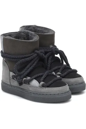 INUIKII Stivaletti doposci Sneaker in suede e pelle