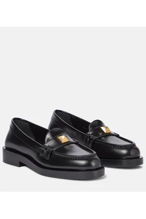 VALENTINO GARAVANI Mocassini Roman Stud in pelle