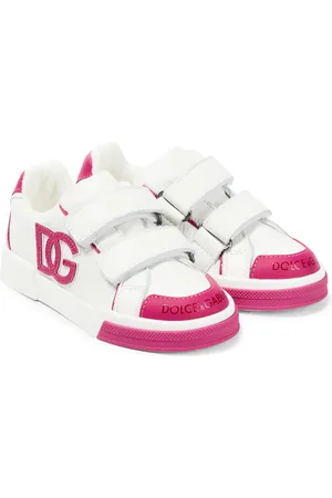 Dolce & Gabbana Sneakers in pelle con logo