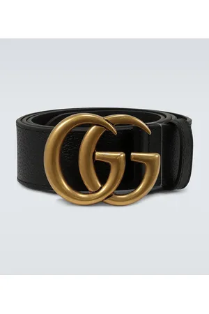 Gucci Cintura Double G in pelle