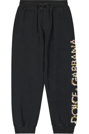Dolce & Gabbana Pantaloni sportivi in jersey di cotone