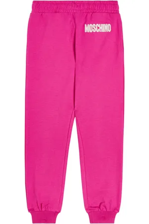 Moschino Pantaloni sportivi in jersey di cotone