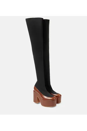 DRIES VAN NOTEN Stivali con pelle