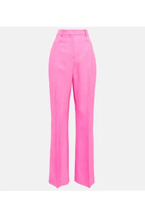 Jacquemus Pantaloni a vita alta Sauge