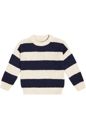 The New Society Pullover Tirso in misto lana a righe