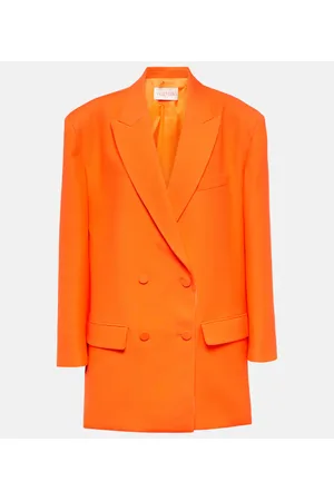 VALENTINO Blazer doppiopetto in Crêpe Couture