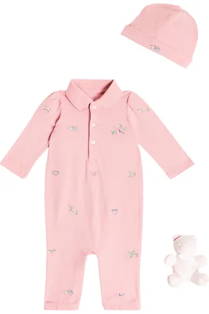 Ralph Lauren Baby - Tutina, cappello e orsetto