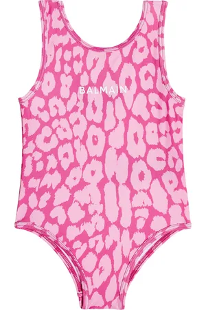 Balmain Baby - Costume intero con stampa leopardata