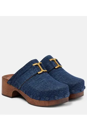 Chloé Chloé Mules Marcie in denim