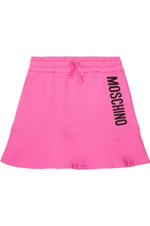Moschino Gonna in misto cotone con logo